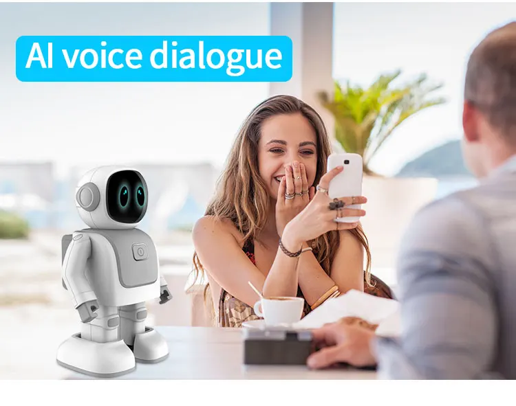 Portable Dancing Robot Bluetooth Speaker with Android & IOS APP Remote