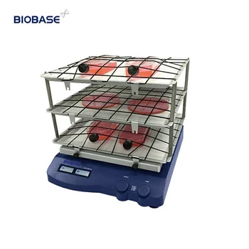 Biobase orbital and linear shaker with linear shaking motion laboratory testing machine LCD display shaker