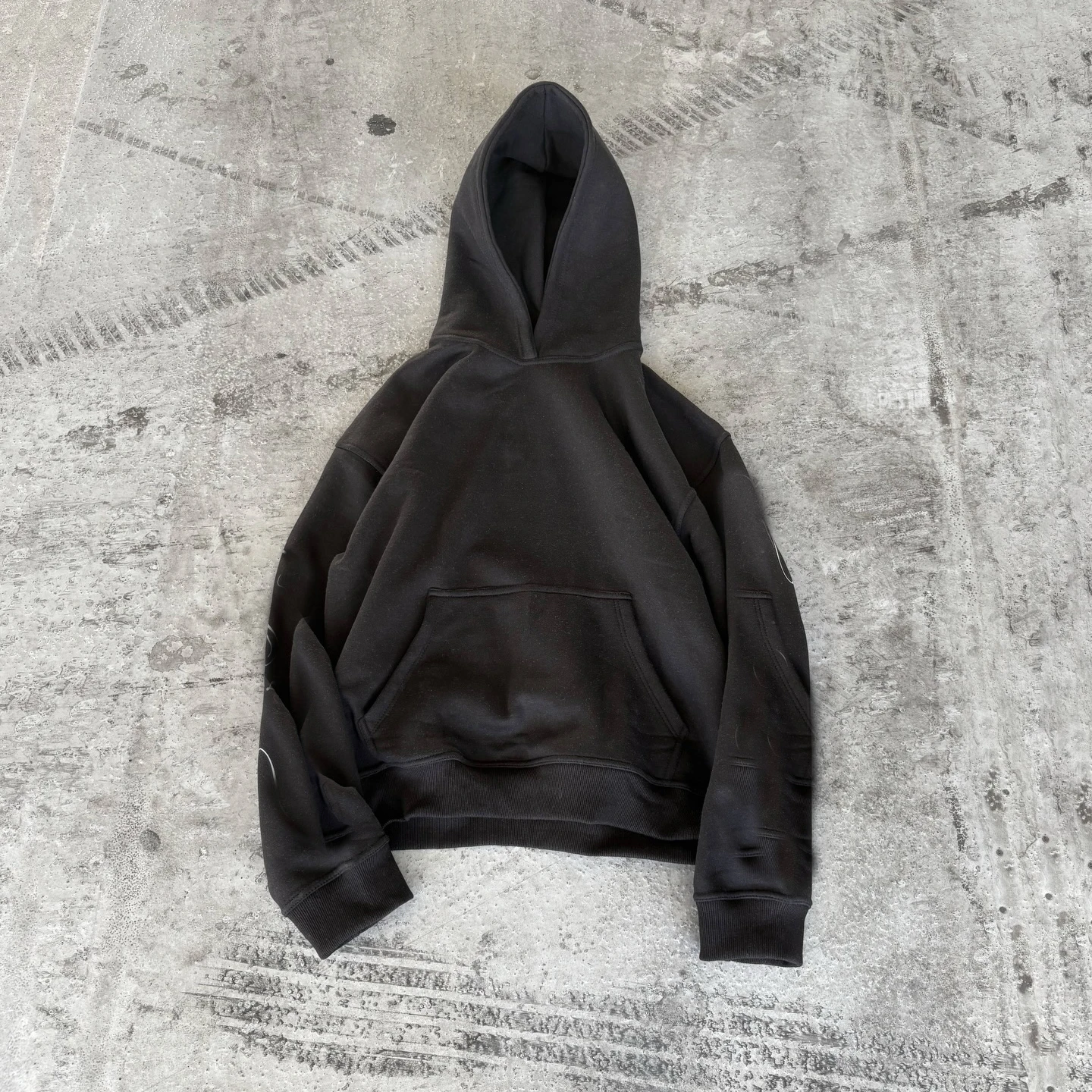 SALATI High Quality OEM Wholesale Fashionable Casual Quarter Pullover Screen Printed logo Cotton Hoodie for Men Custom gallery 7
