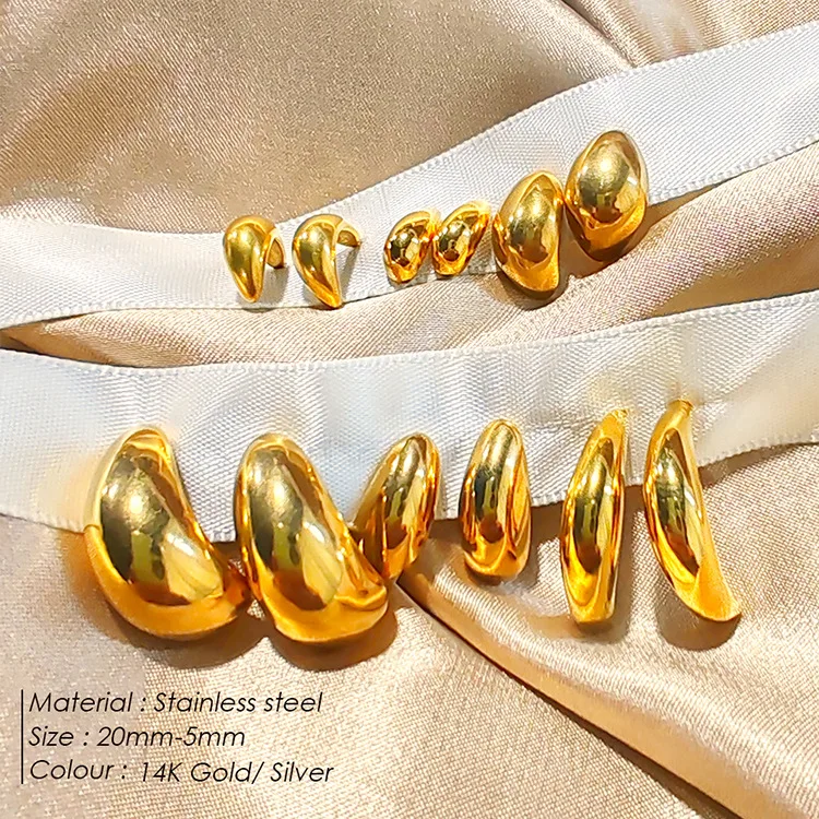 Chunky Hoop Earrings