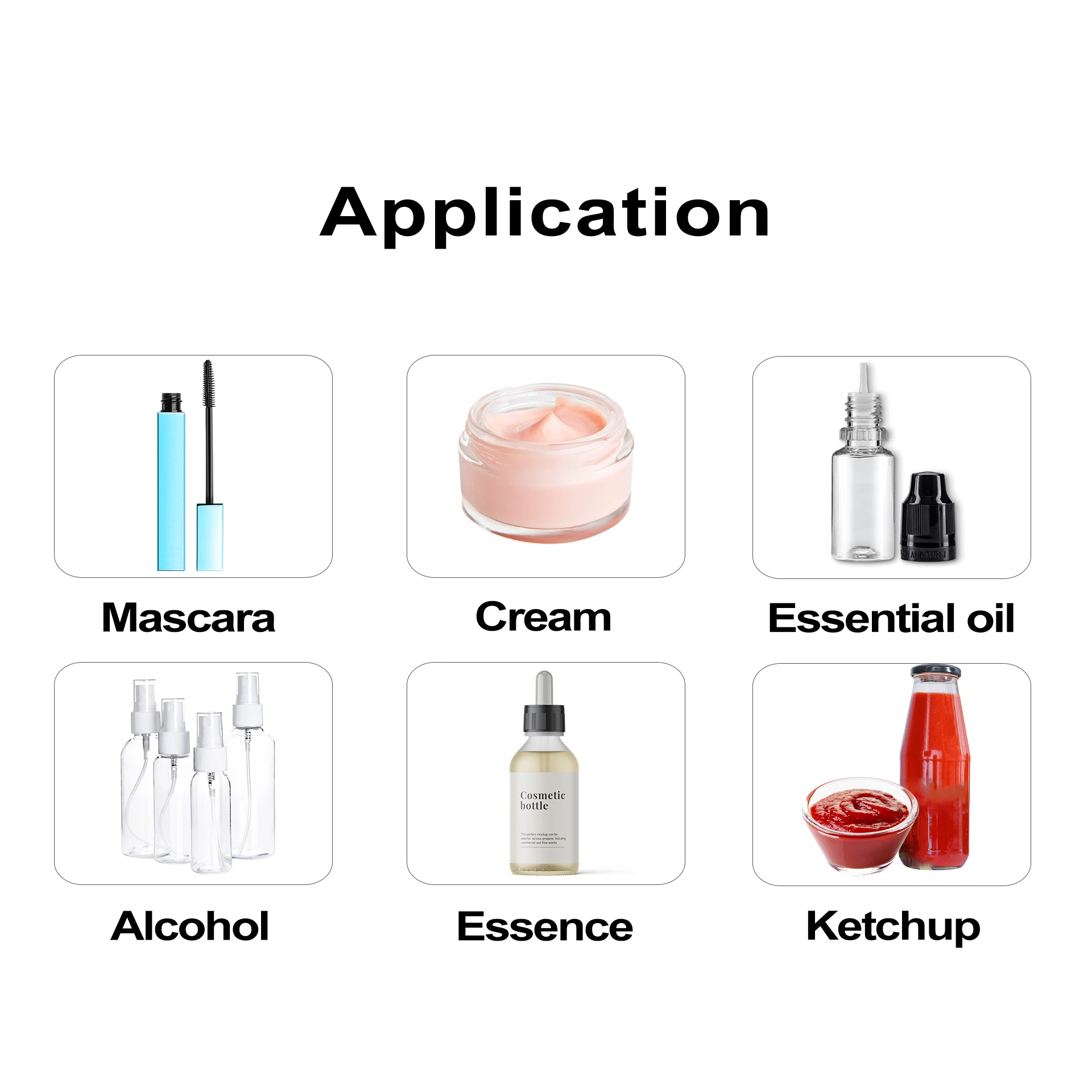Hzpk A03 Manual Small Volume Piston Essential Oil Cosmetics Lotion Cream Bottle Paste Liquid Filling Machine 50ml