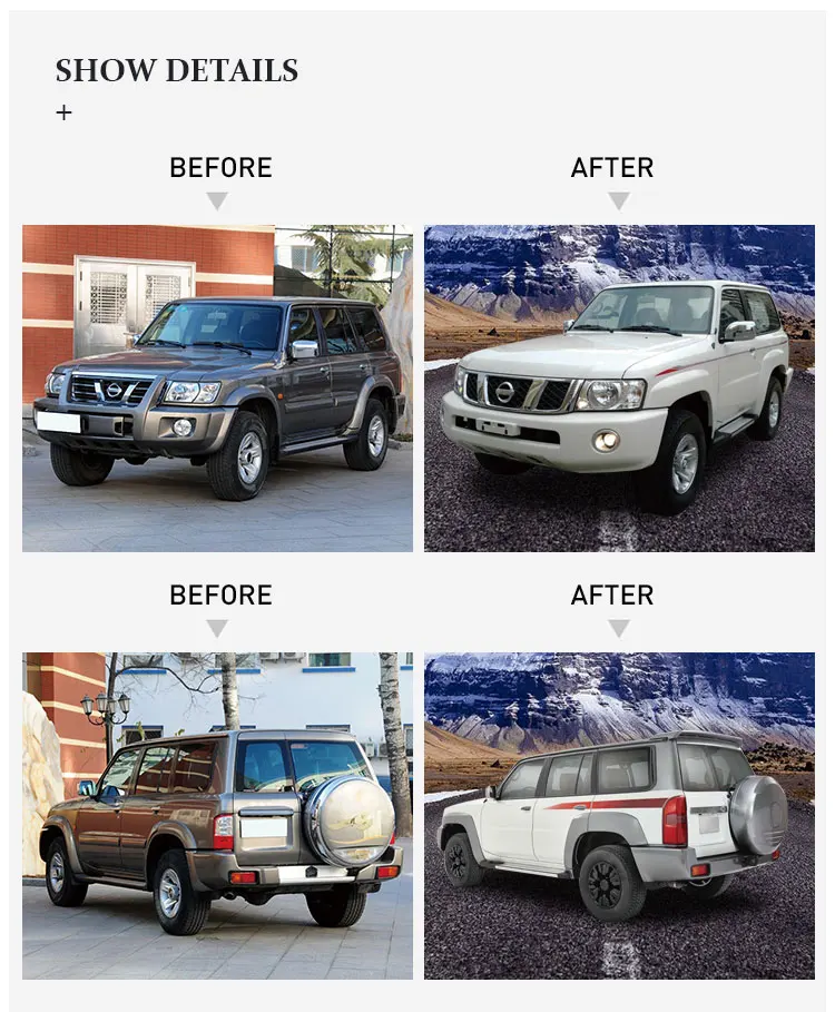 nissan patrol super safari body kit