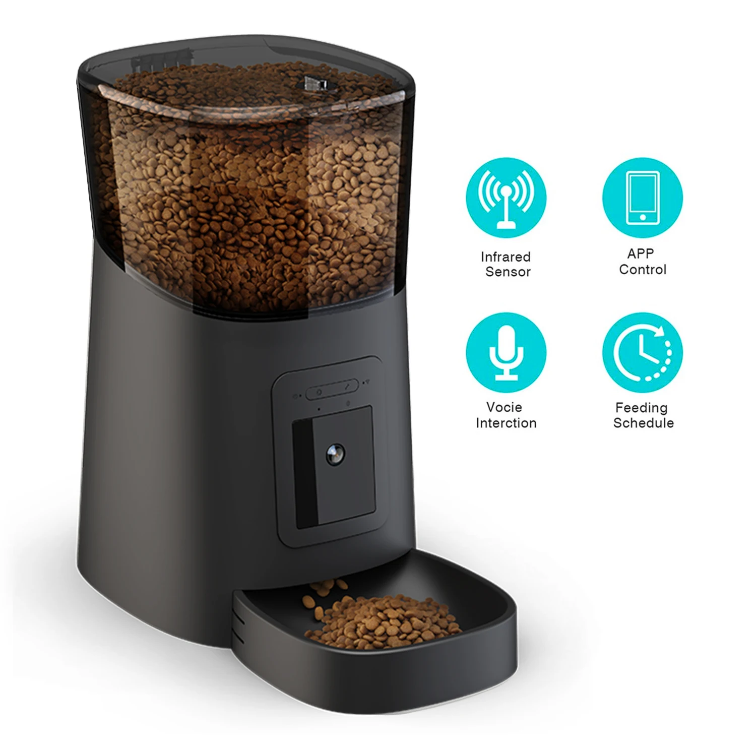 Curated visual reference: Picture Idea: Tuya Smart Automatic Pet Feeder For Cats And Dogs
