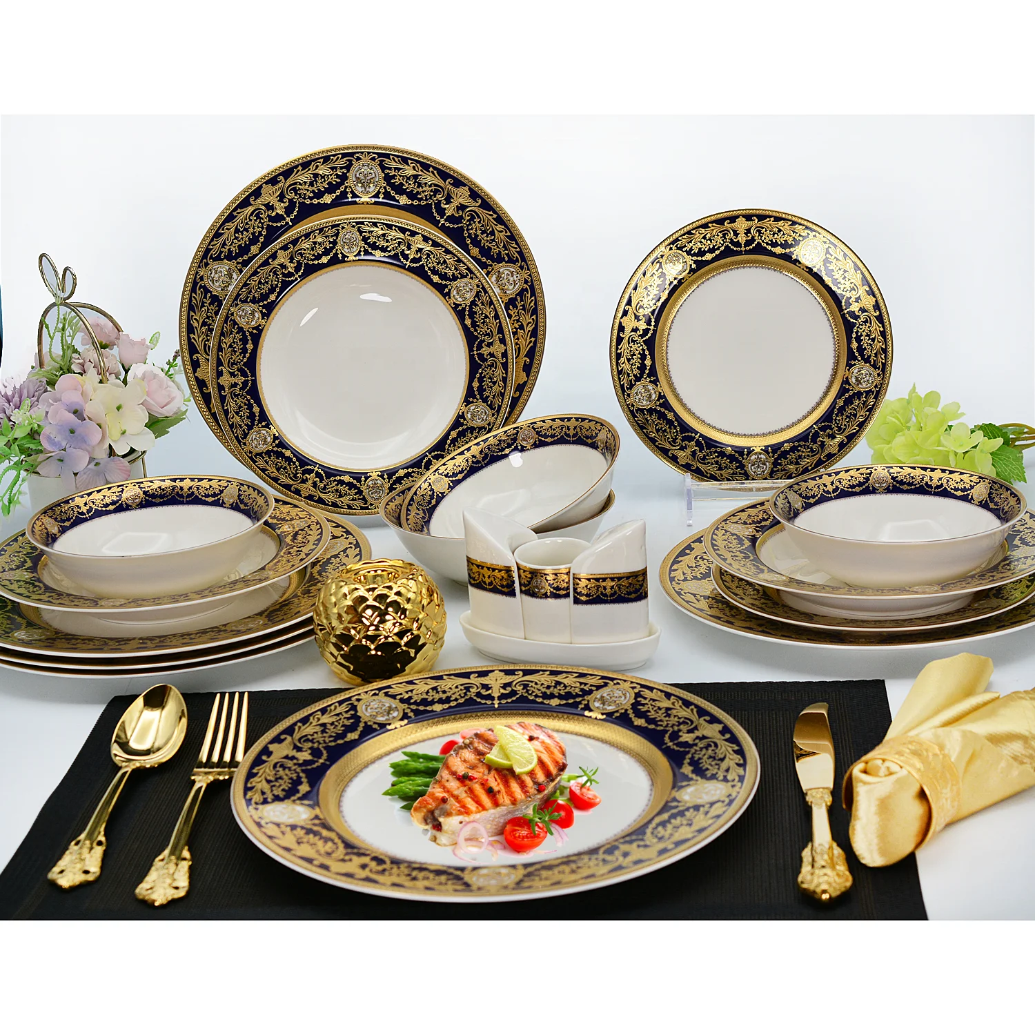 High quality western style dinnerware sets - Karosa chinaware