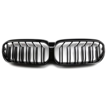 5 series G38 gloss black double line kidney front grille double slat G38 front grille for BMW