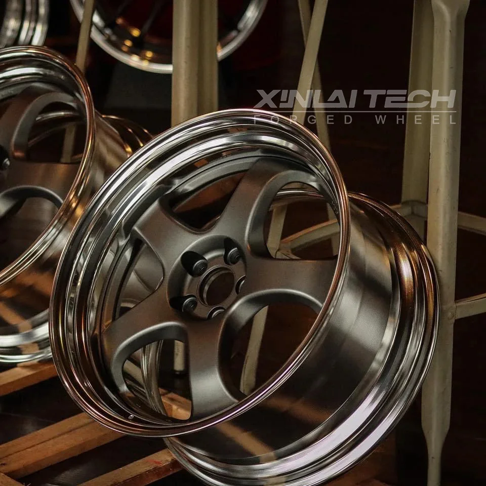 XINLAI Deep Concave 2-piece Forged Wheel 5x120 5x112 5x114.3 18 19 20 21 22 Inch Forged Passenger Car Wheel - Image 1