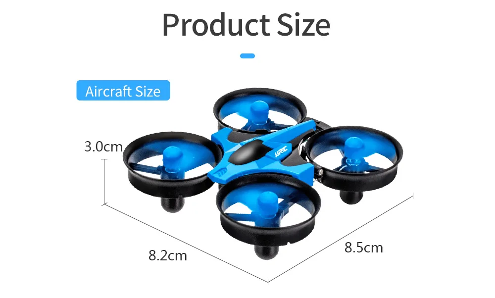 Upgraded H36 JJRC H36F Mini Drone 2.4G 3 in 1 RC Vehicle Flying Pocket Drone Land Driving Boat Toys RTR