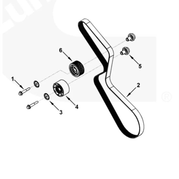 Wholesale Belt Tensioner 3973820 4984044 4981116 3974102 3287277 