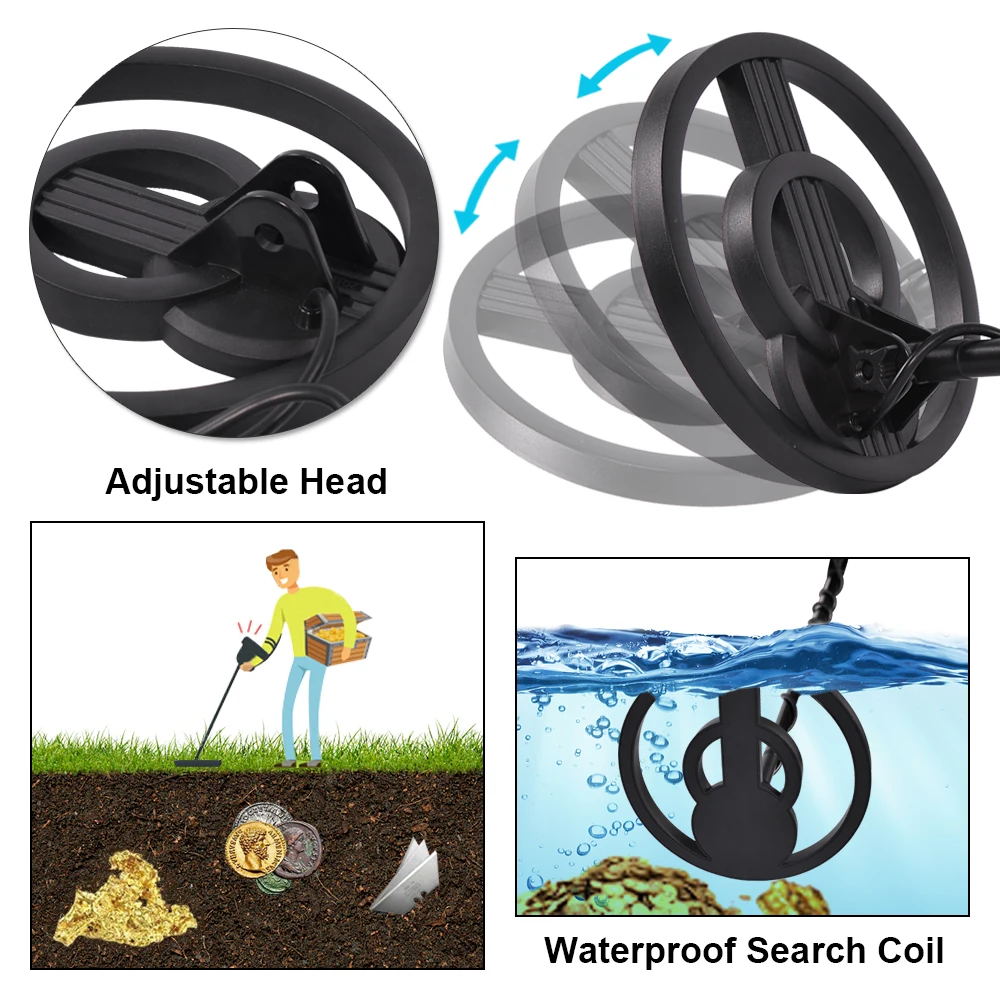 2022 New Arrival Detector Md4030 Gold Finder Rohs Underground Metal