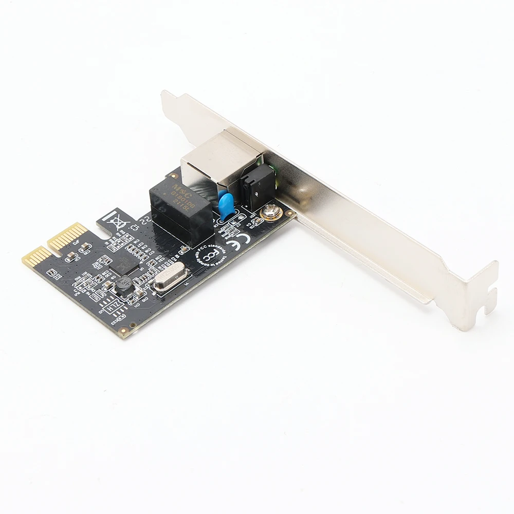 Экономичная PCI-E 1X гигабитная сетевая карта для настольного компьютера Проводная RTL8111