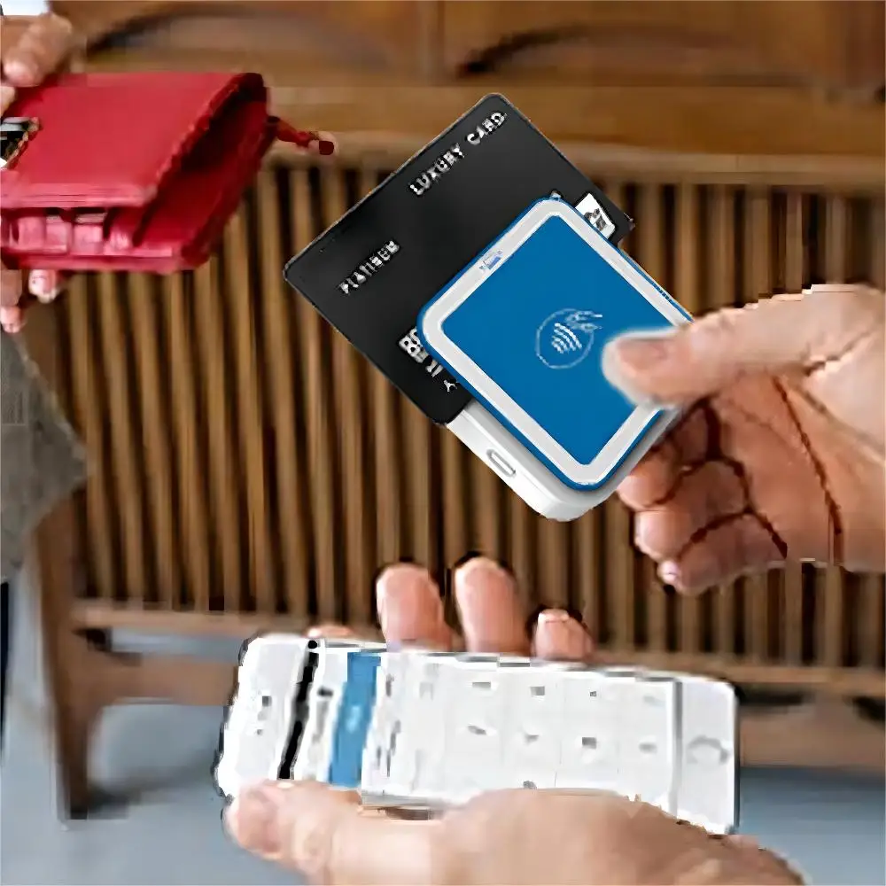 Bluetooth USB Universal Wireless Smallest Magnetic Stripe 3 in 1 Smart Card Reader I9