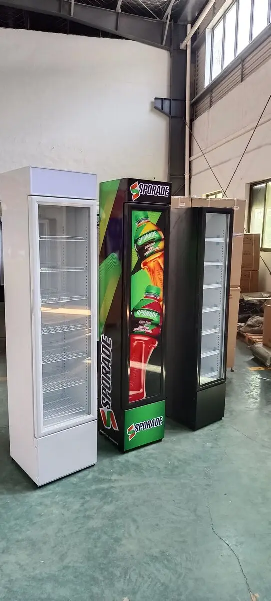 NUELEAD Commercial Restaurant Compressor Display Cooler 150L Stainless Steel Single Glass Door Mechanical Refrigerator - Image 3