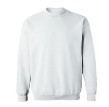 2024 New arrival fleece Sweatshirts long sleeve oversized custom blank cotton polyester hoodie crew neck Sweatshirts