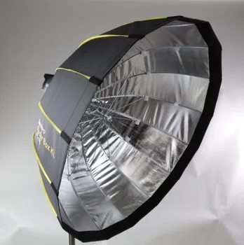 Triopo  KL-105  105CM Easy Lock Collapsible Silver Beauty Dish Diffuser Speedbox Quick Folding Softbox With Bowens Mount product image