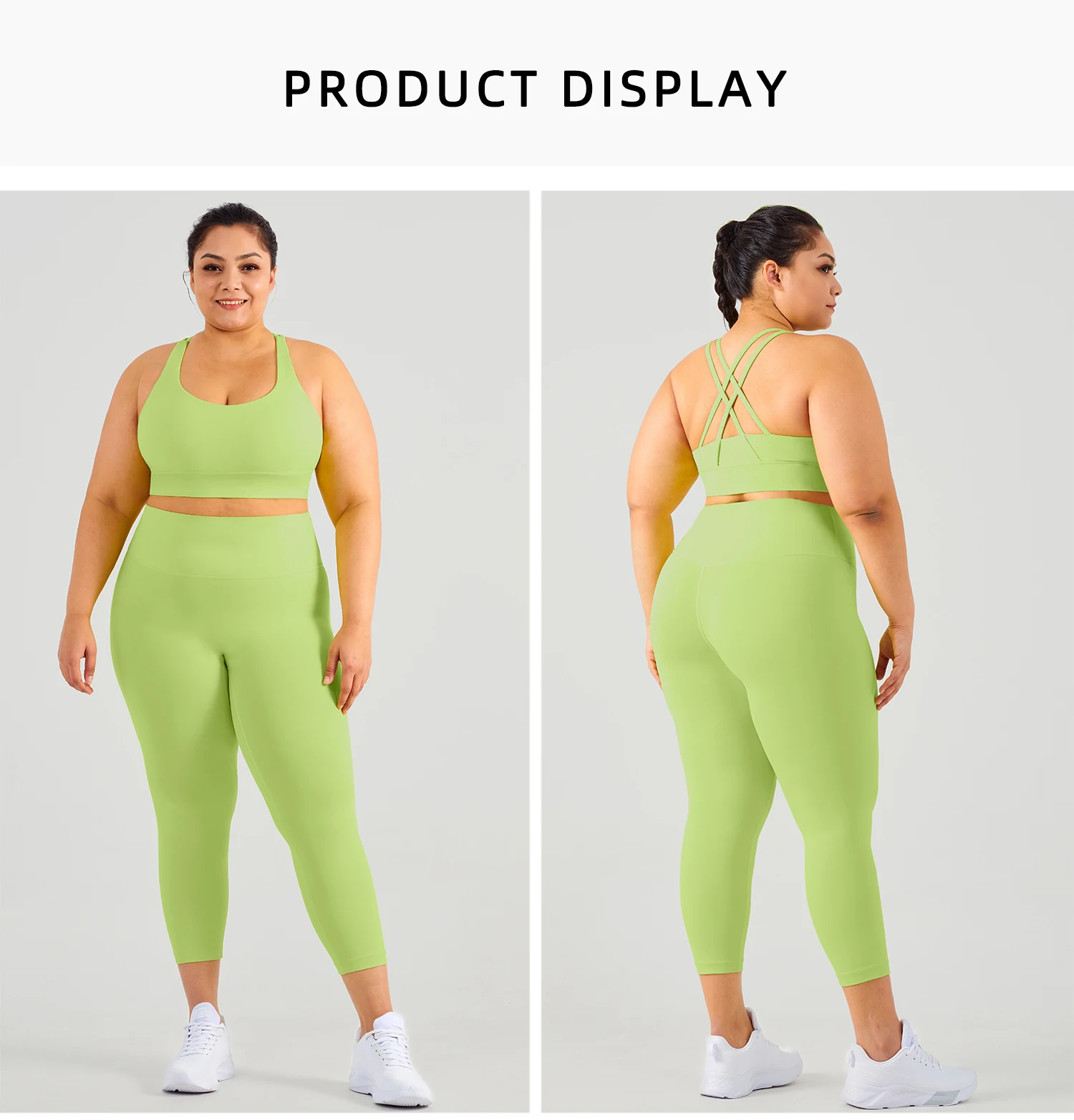 Wholesale Plus Size Fitness Yogas Sets Workout Gym Breathable Women