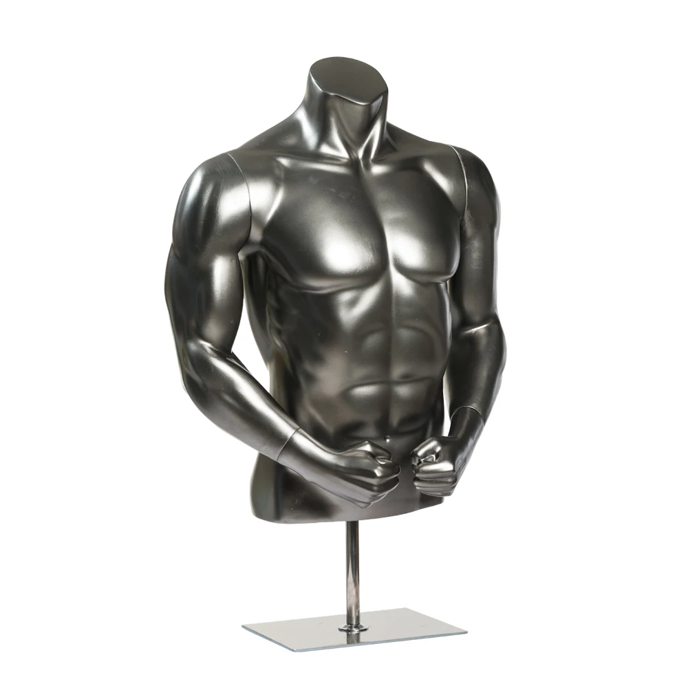 Cheap Fiberglass Used Male Torso Mannequins Plus Size - Buy Used Male ...