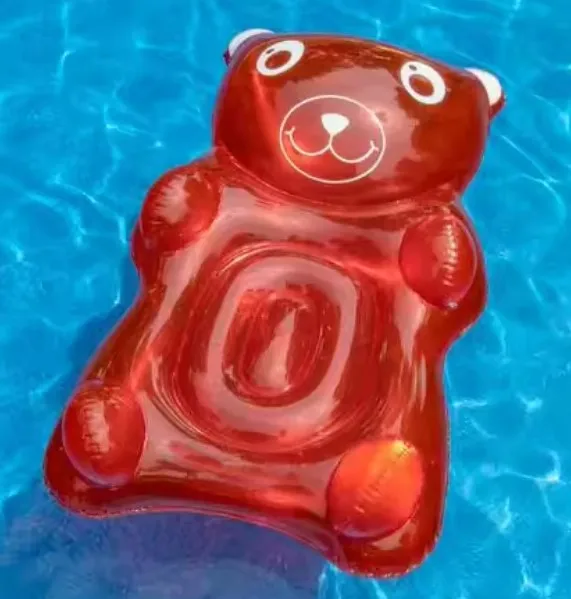 SZ ZHN Custom High Quality Transparent Cute Bear PVC Floating Toy ...