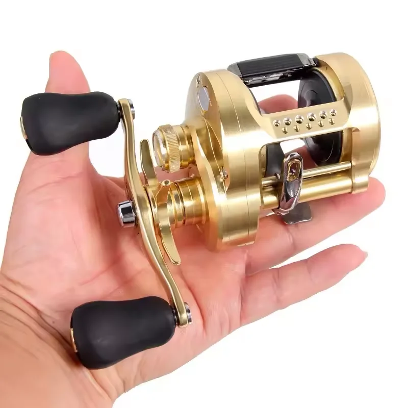 carretilha pesca fishing reel High Speed Fishing Reel for Spinning Wheels Fishing Reel Foldable Spinning Fishing Reel for Salt Water or Freshwater Shimano Drum Cast Reel Shima