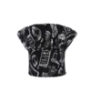 Chapeau haut rond couteau et fourchette