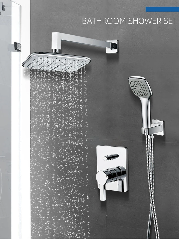 Manufacturers Wholesale Practical Home Hotel Square Bathroom Chrome