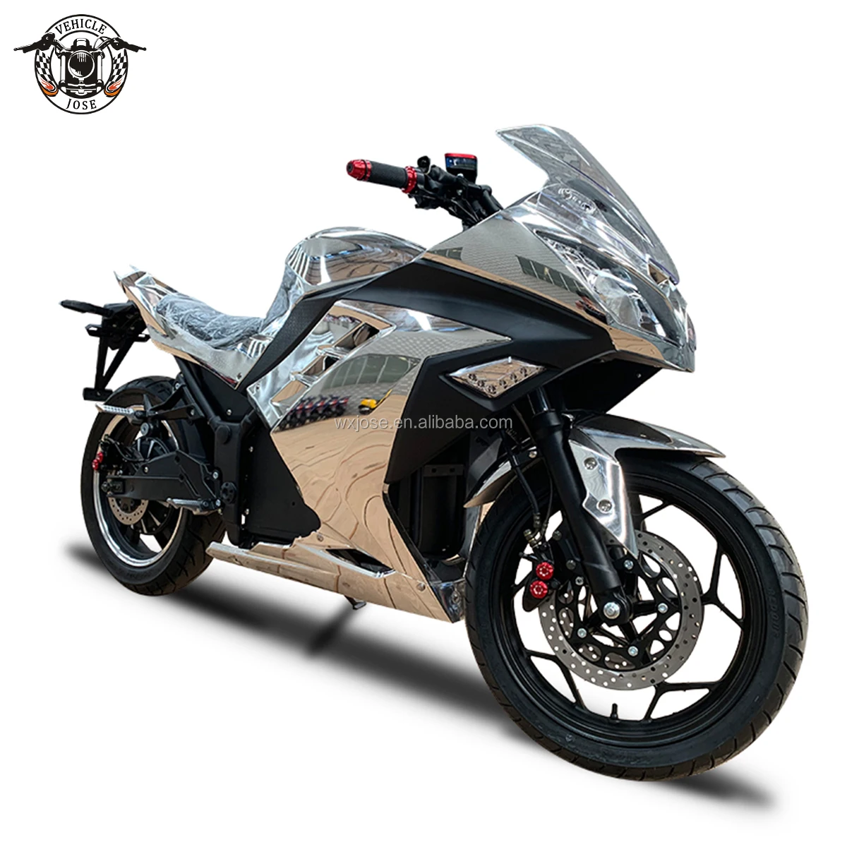2025 New Model 72v Full Size Electric Motorcycle with Devil Eyes 10000w for Adult