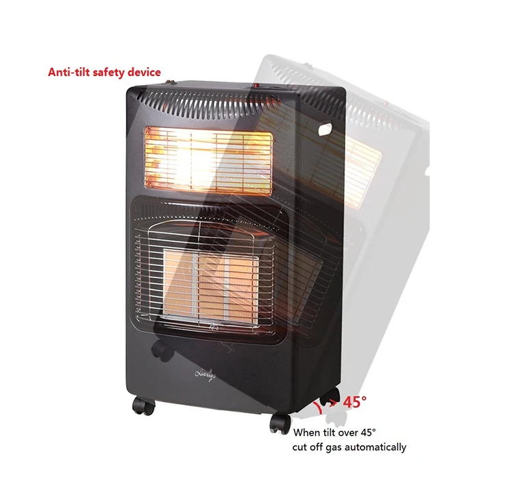 Economical Folding Indoor Gas Heater Free Standing Electric Room Heater High Quality Easy Mobile