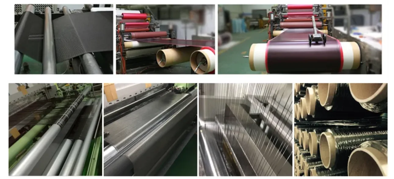 12k Unidirectional T700 Carbon Fiber Fabric Reinforced Concrete For