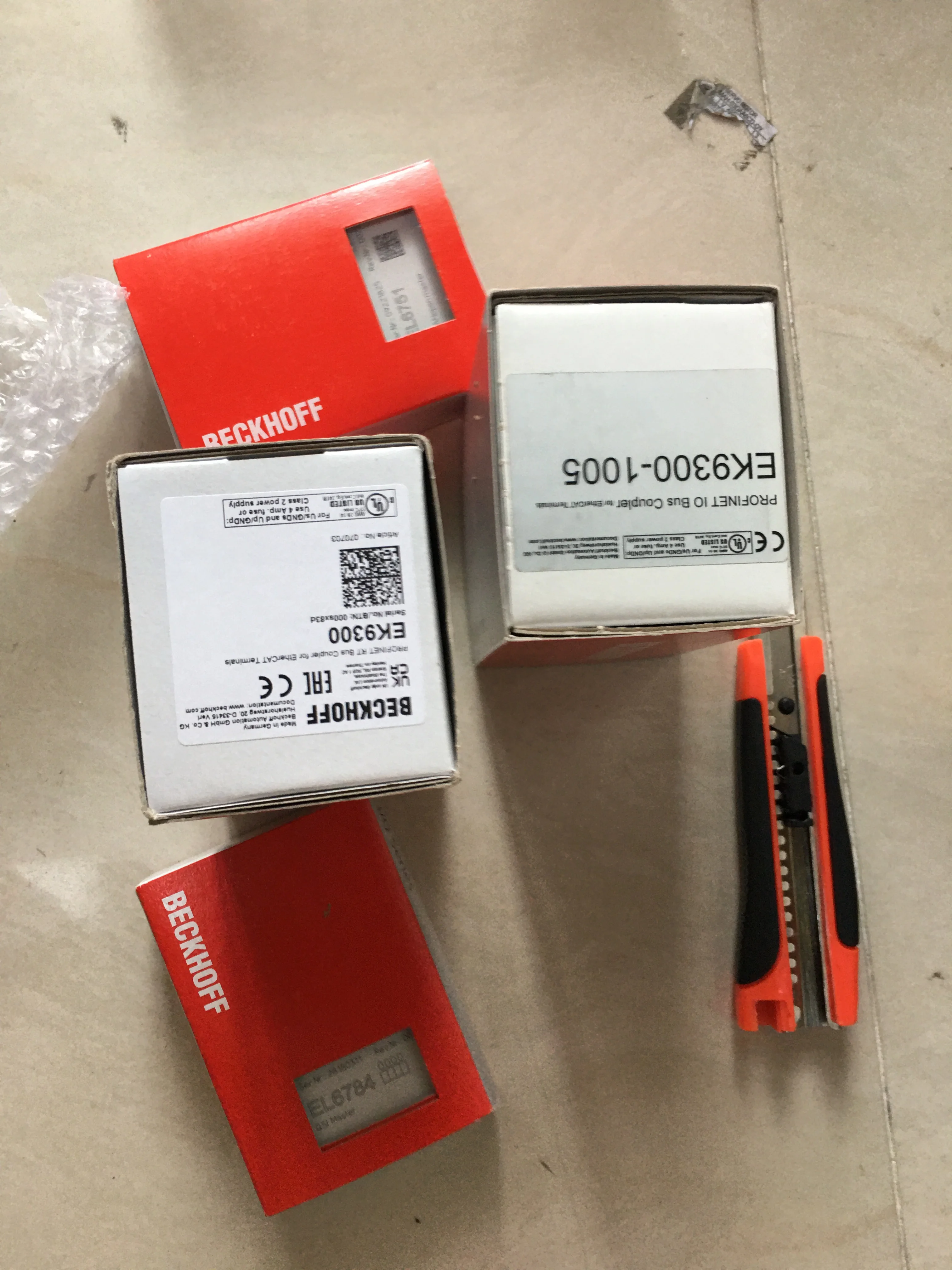 BECKHOFF PROFINET IO Bus Coupler EK9300-1005