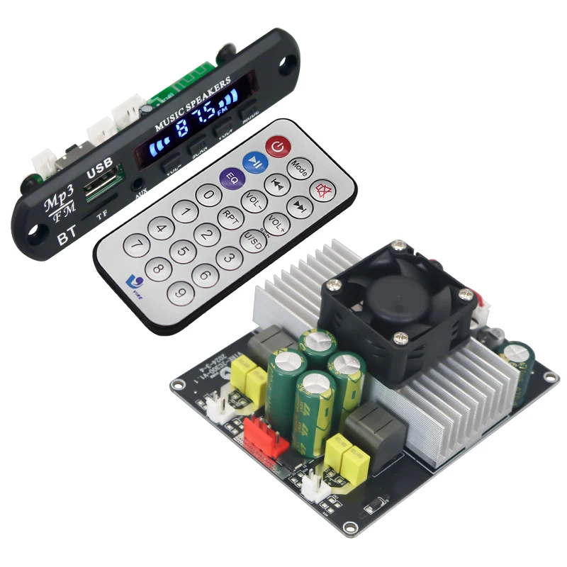 VIRE 2*300W Bluetooth Mini Amplifier Board - 2.0 Channels High