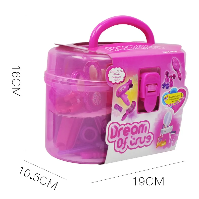 Аксессуары для девочек, игрушечный домик, имитация салона красоты и зеркала, туалетный столик для макияжа