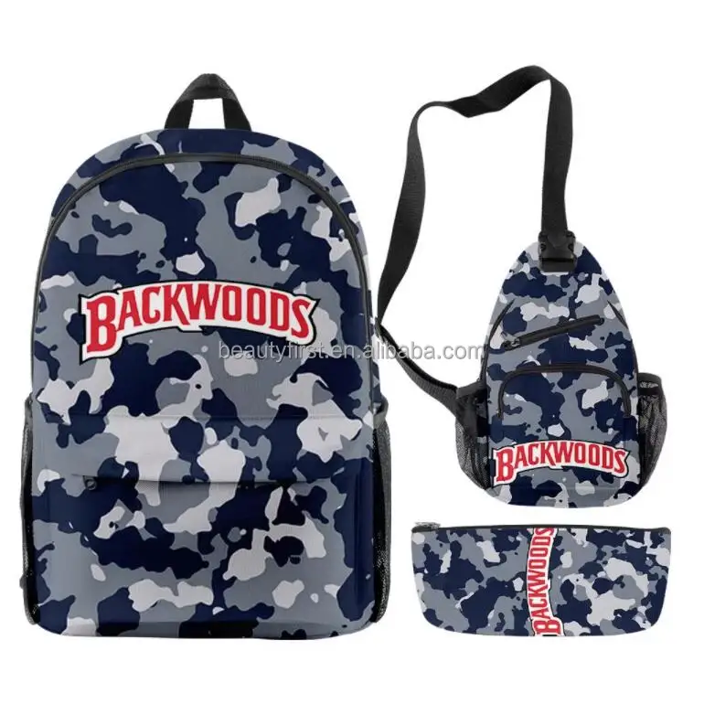 Custom Logo Printing School Backwood 