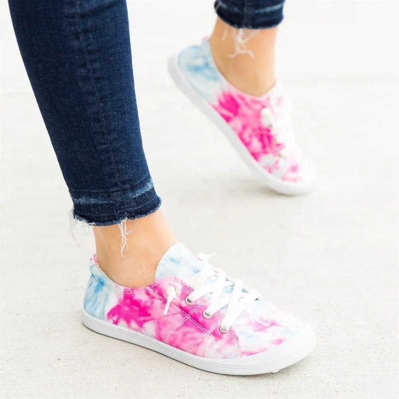 JUNZHI 2020 повседневные женские модные кроссовки Женская холщовая обувь на плоской