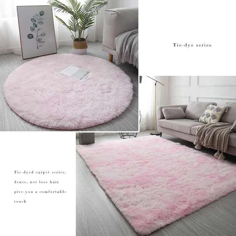 Wholesale Custom Nordic Tie Dye Center Carpet Living Room Carpets And