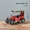 Red vintage car