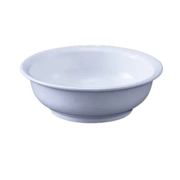 Unbreakable Restaurant Dinnerware big Capacity 8 inch white round melamine soup bowl