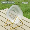 Transparent White - Pack of 4 [with stand]