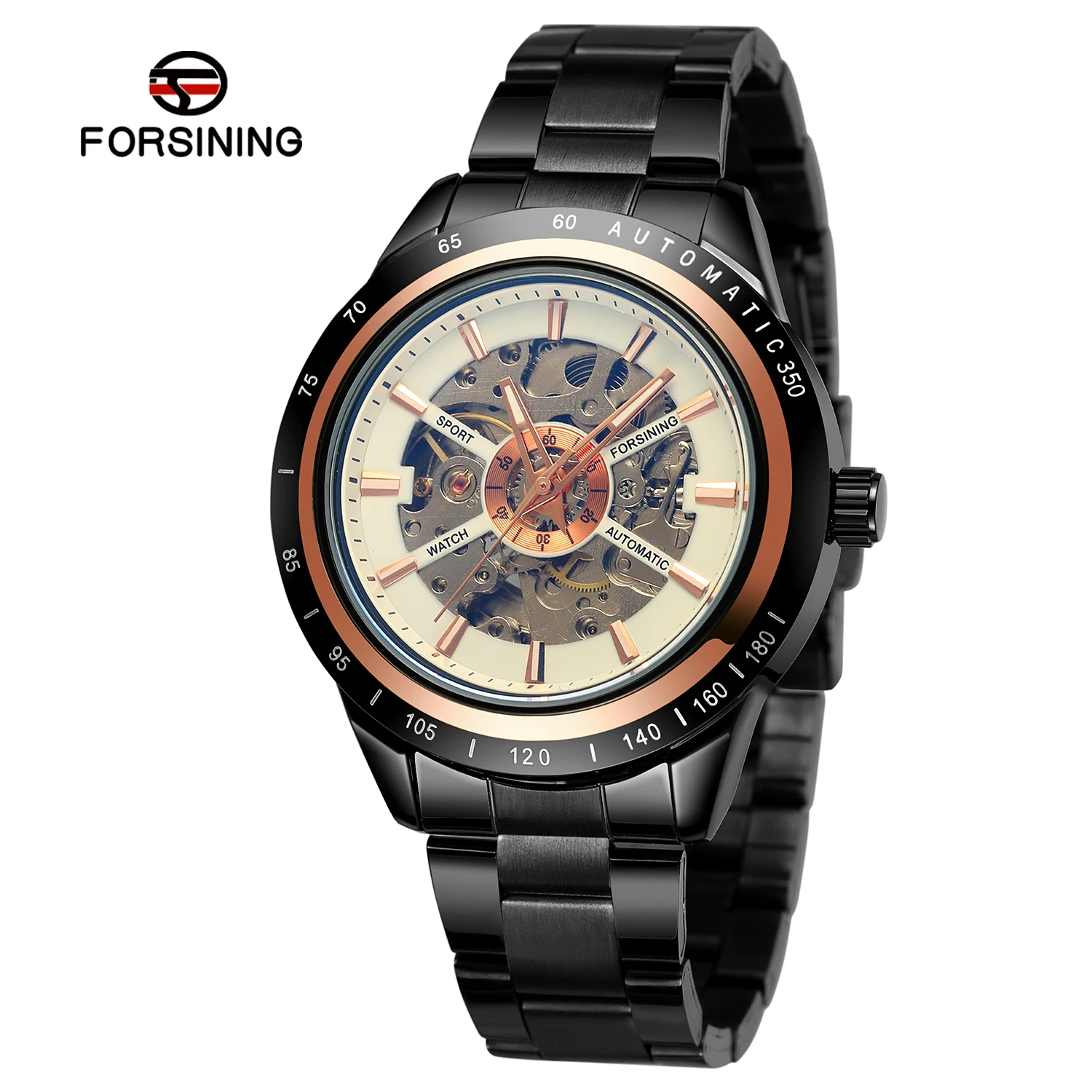Made in China Factory New Design Skeleton Hand Wrist Watch Relogio Masculino Leather Strap Automatic Mechanical Movement Watches