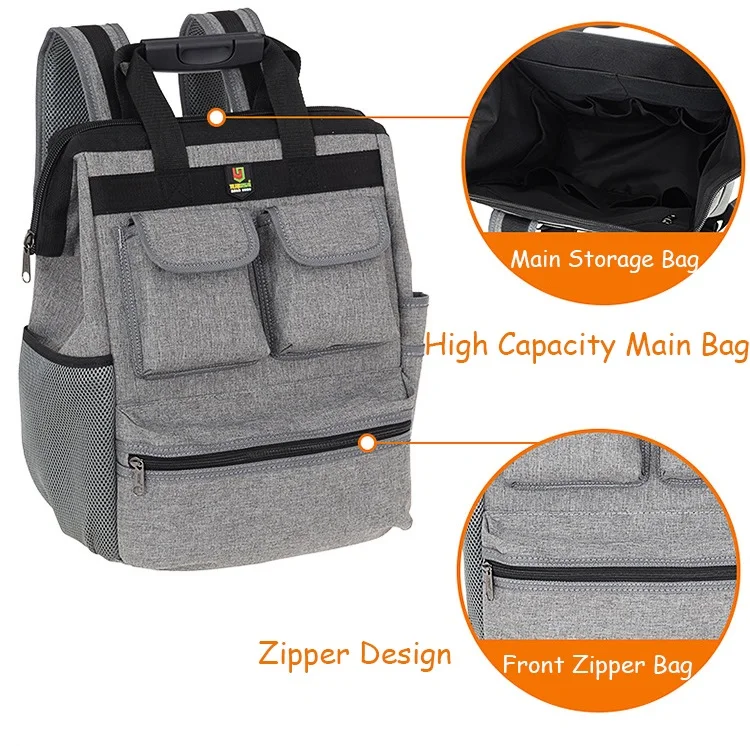 Wholesale Multifunctional Durable Electrical Maintenance Tool Kit Backpack Heavy Duty Tool Bag