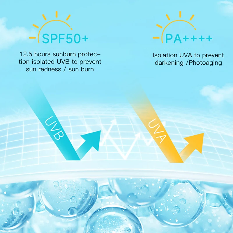 Новая формула Oem/Odm физический солнцезащитный крем Juyou Spf50 Pa ++++ легкий свежий отбеливающий