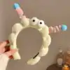 Funny yellow cloud headband
