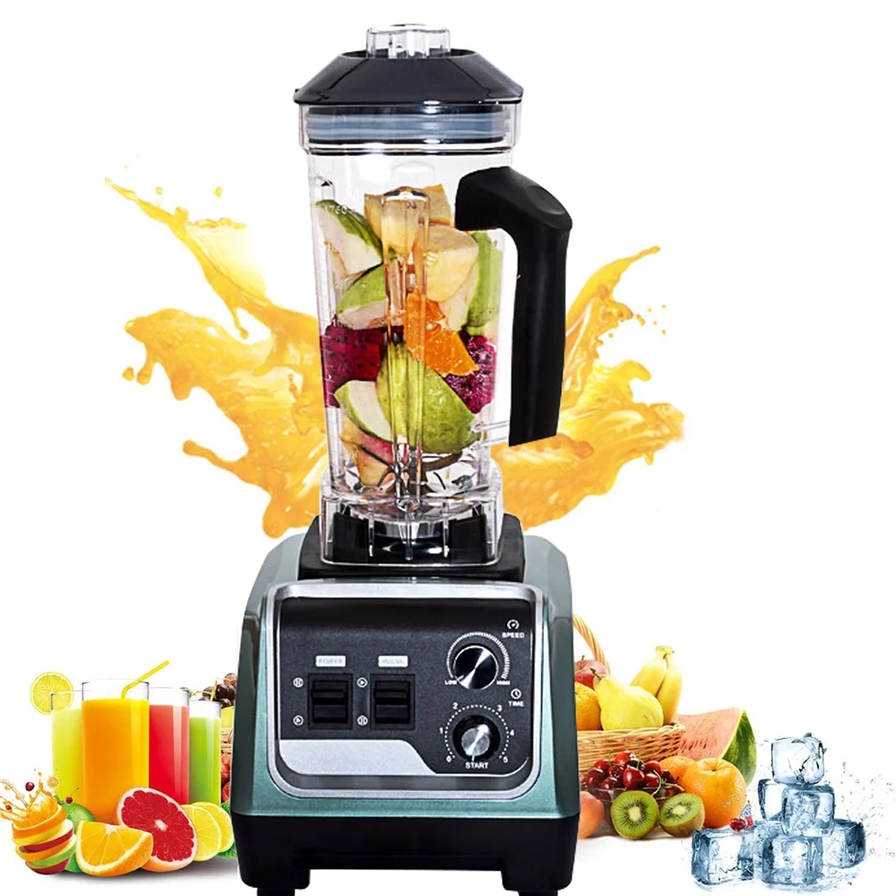 Commercial Home Multifunction High Power Electric Fruit Food Processor Fufu  Blender 6L Kitchen Appliances Smoothie Blender