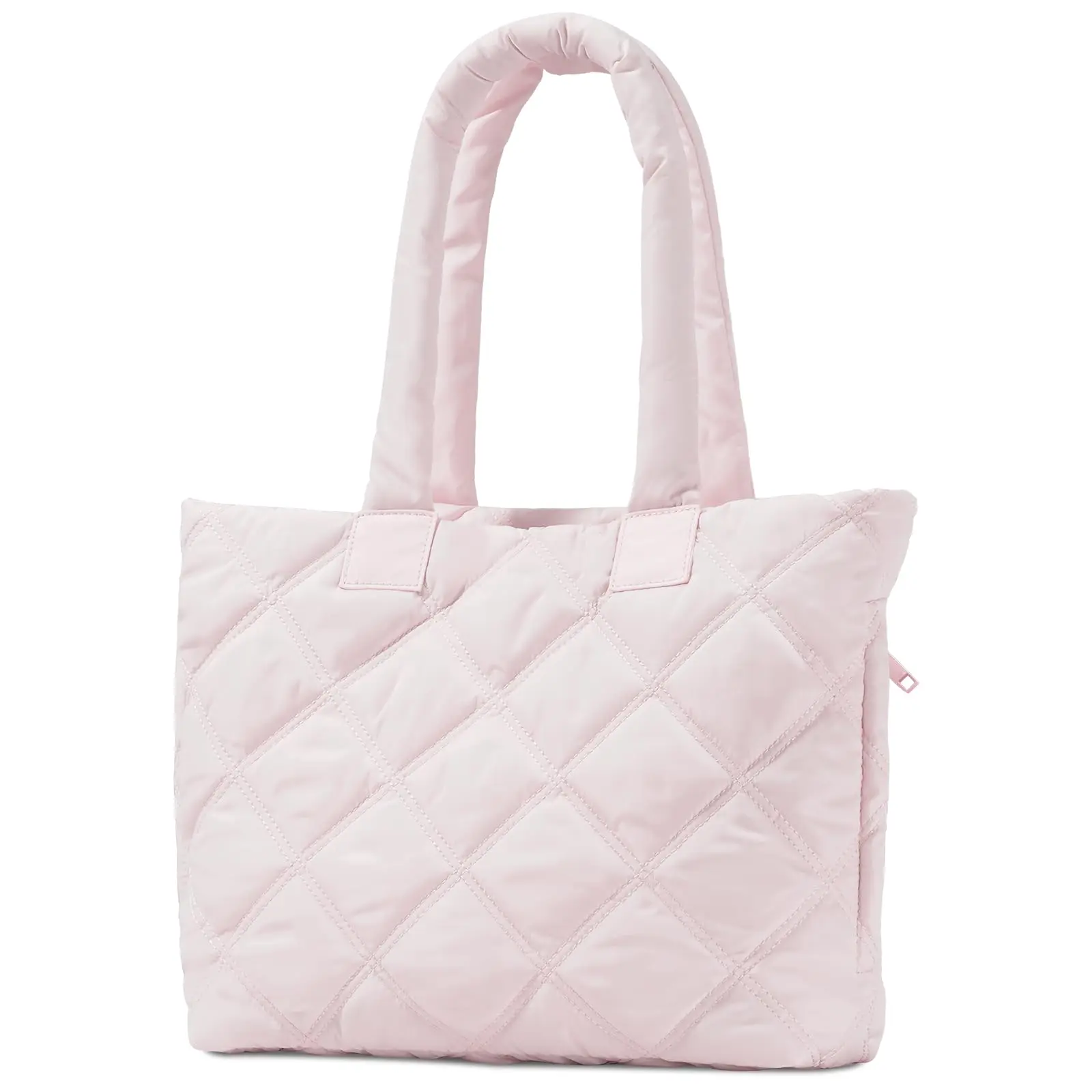 Customized Wholesale Puffer Tote Bag Fashionable Puffy Bag With Large Capacity for Ladies Quilted Cotton Down Lady Handbags