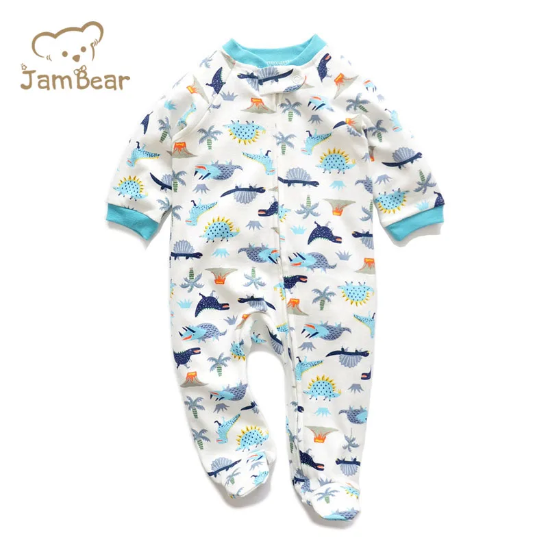 Детский комбинезон на молнии из органического хлопка для