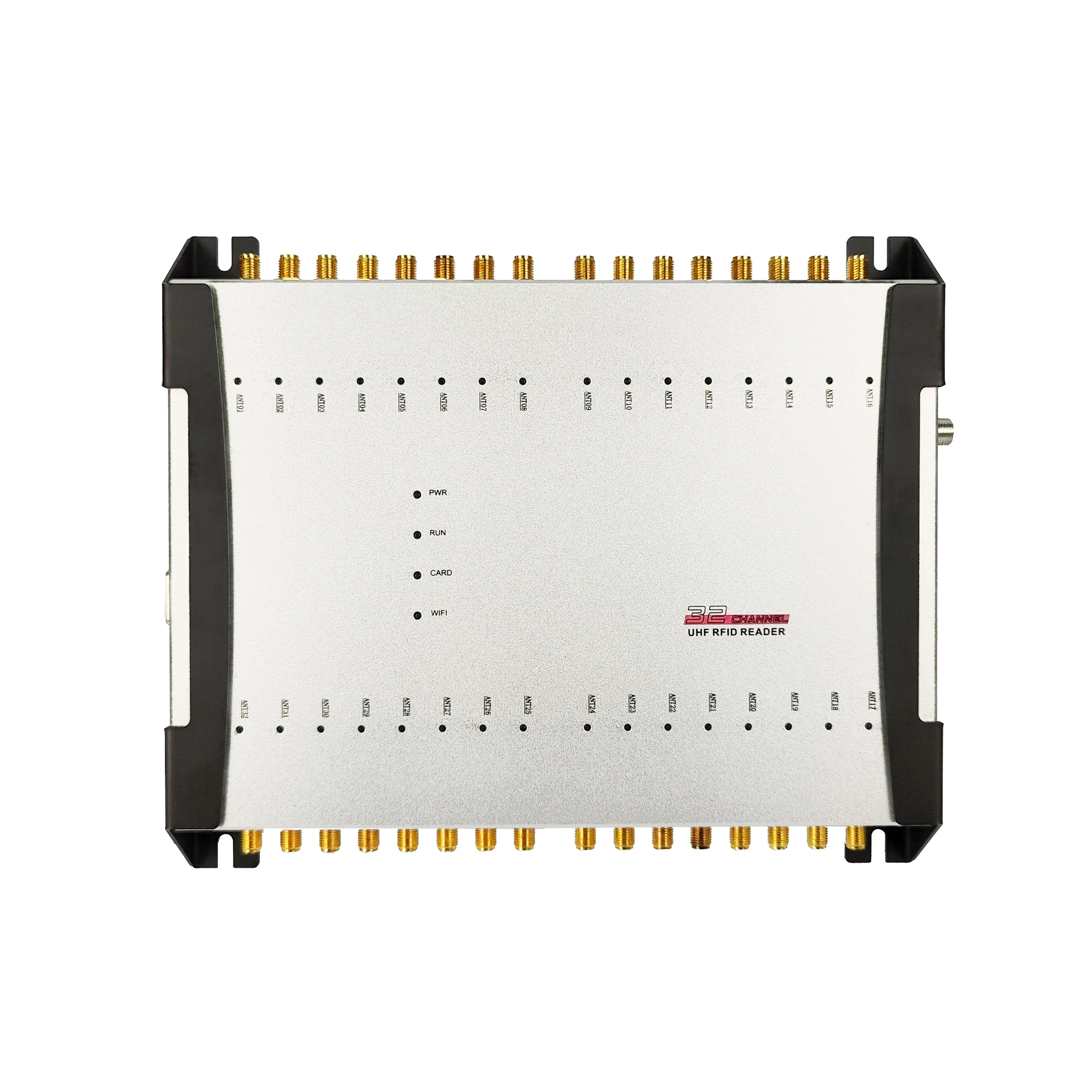 32 Port UHF RFID Fixed Reader R2000 Chip Reader for Book and Archive Asset Management Equipment