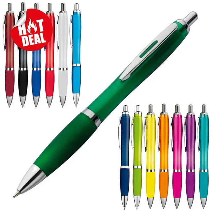 Лидер продаж Высококачественная пластиковая рекламная шариковая ручка
