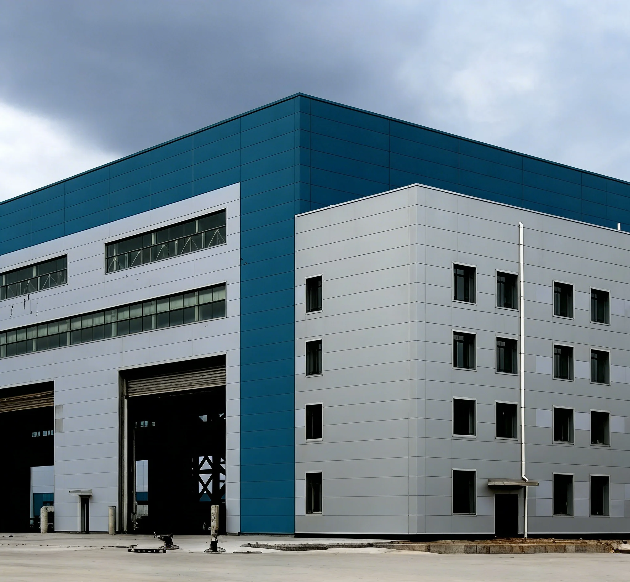 Modern Custom Steel Structures Warehouse Building for Workshop & School Use Factory Direct Sales