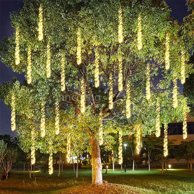 Outdoor Firecracker Led Cluster String Lights Christmas Festival Decoration Lights Led Strings
