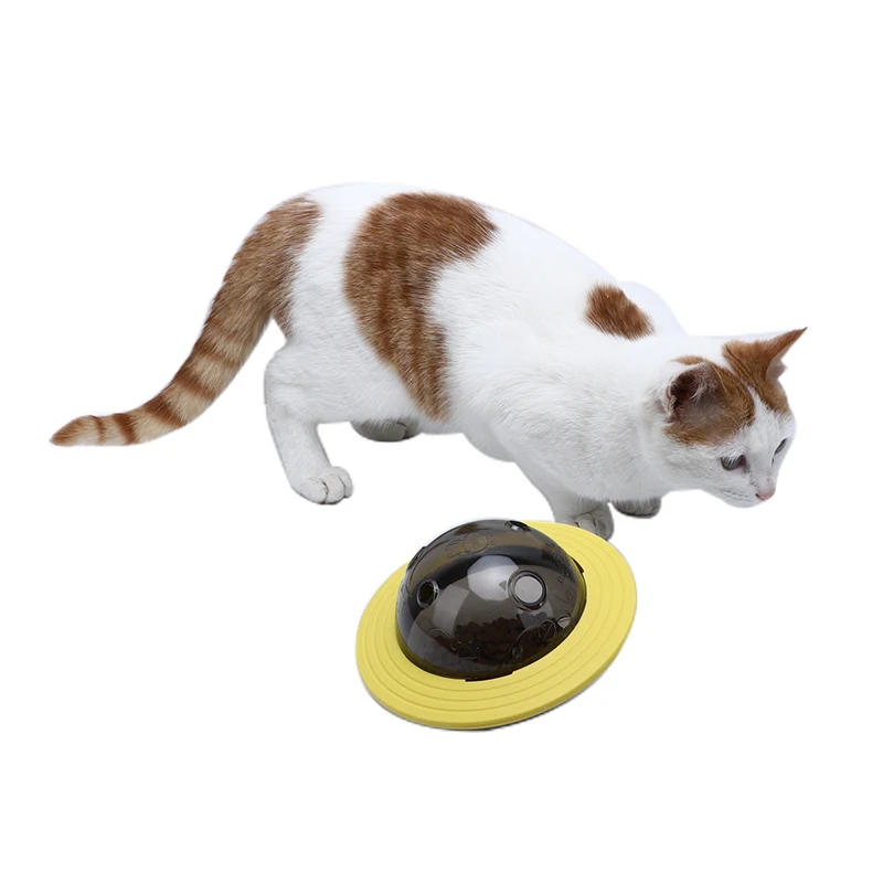Конструкция НЛО, распродажа, лидер продаж, автоматическая кормушка для утечки еды, игрушка для собак с утечкой еды