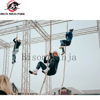 OCR ninja obstacle climb rope spartan rope obstacle