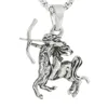 Steel-colored single pendant